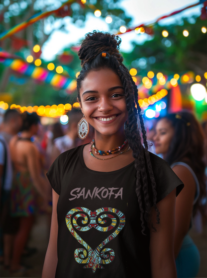 Sankofa Bird Unisex t-shirt