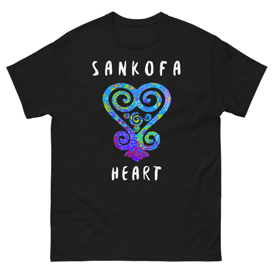 Sankofa heart Unisex classic tee