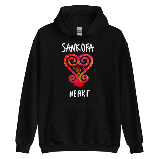 Sankofa Heart  Unisex Hoodie