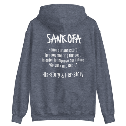 Sankofa Heart  Unisex Hoodie