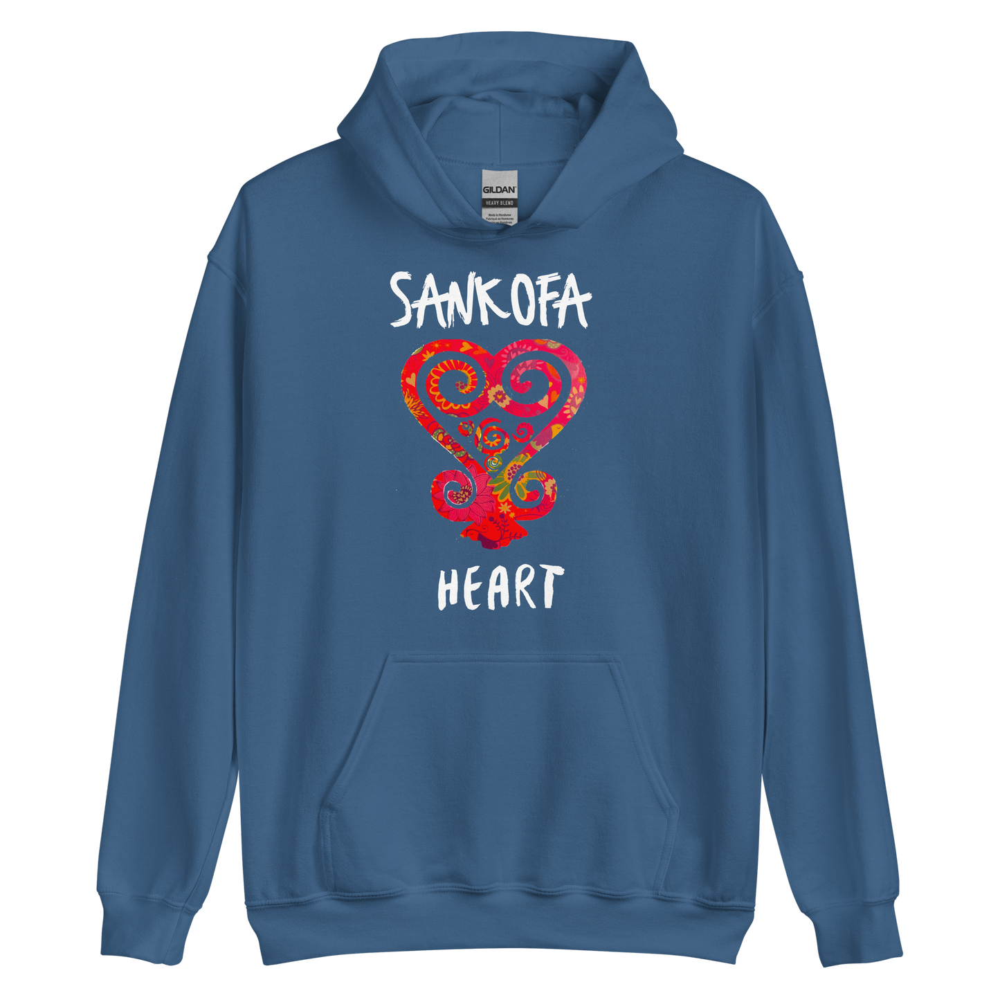 Sankofa Heart  Unisex Hoodie