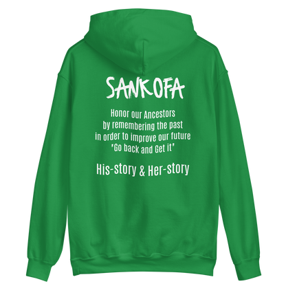 Sankofa Heart  Unisex Hoodie