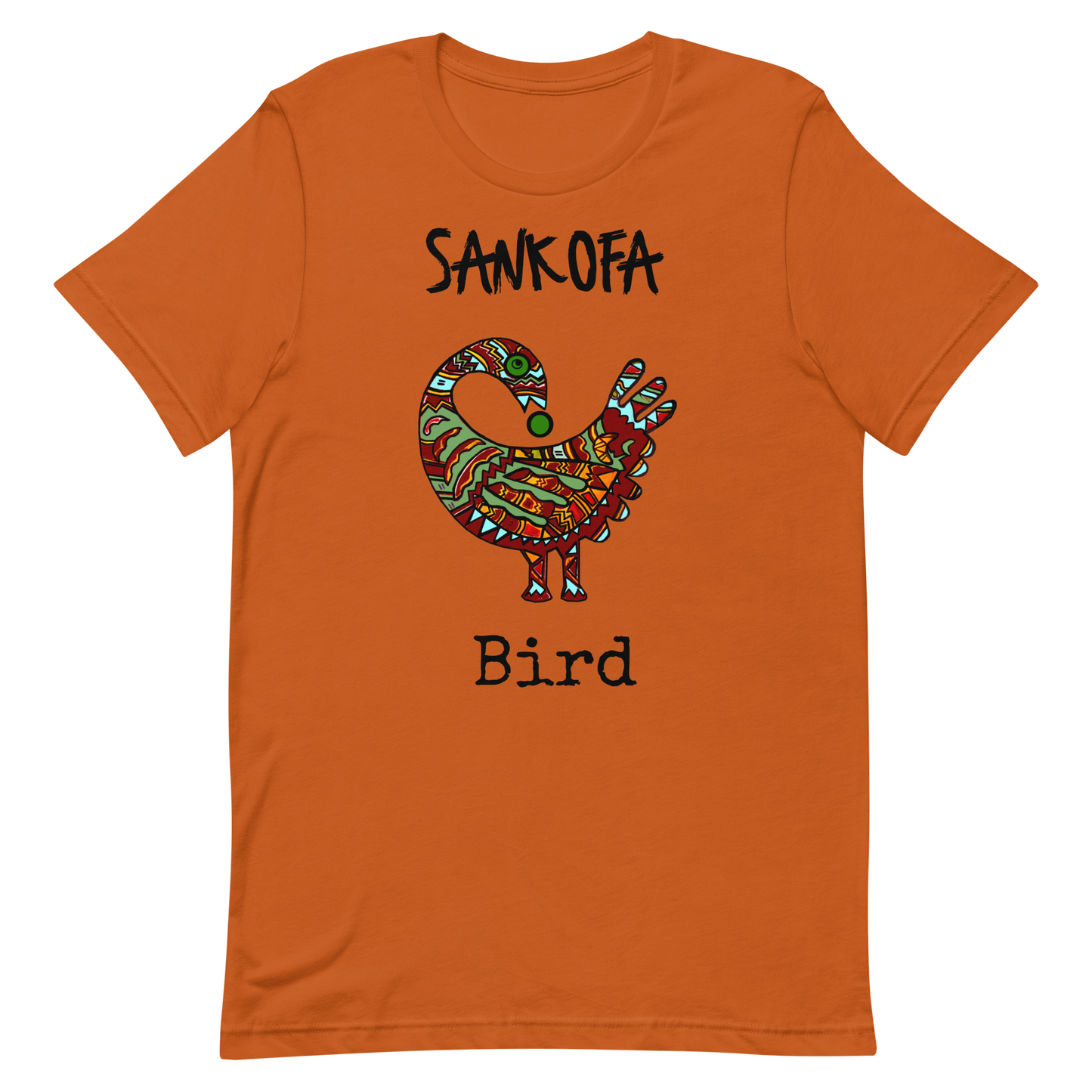 Sankofa Bird Unisex t-shirt