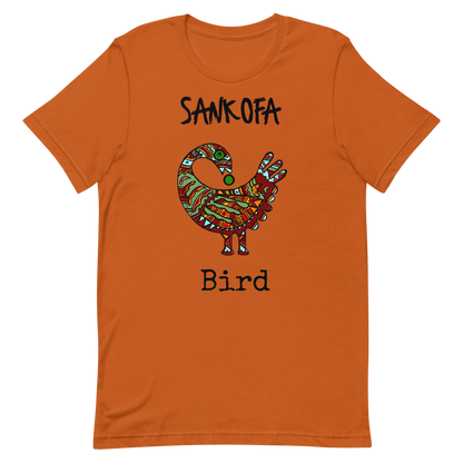 Sankofa Bird Unisex t-shirt