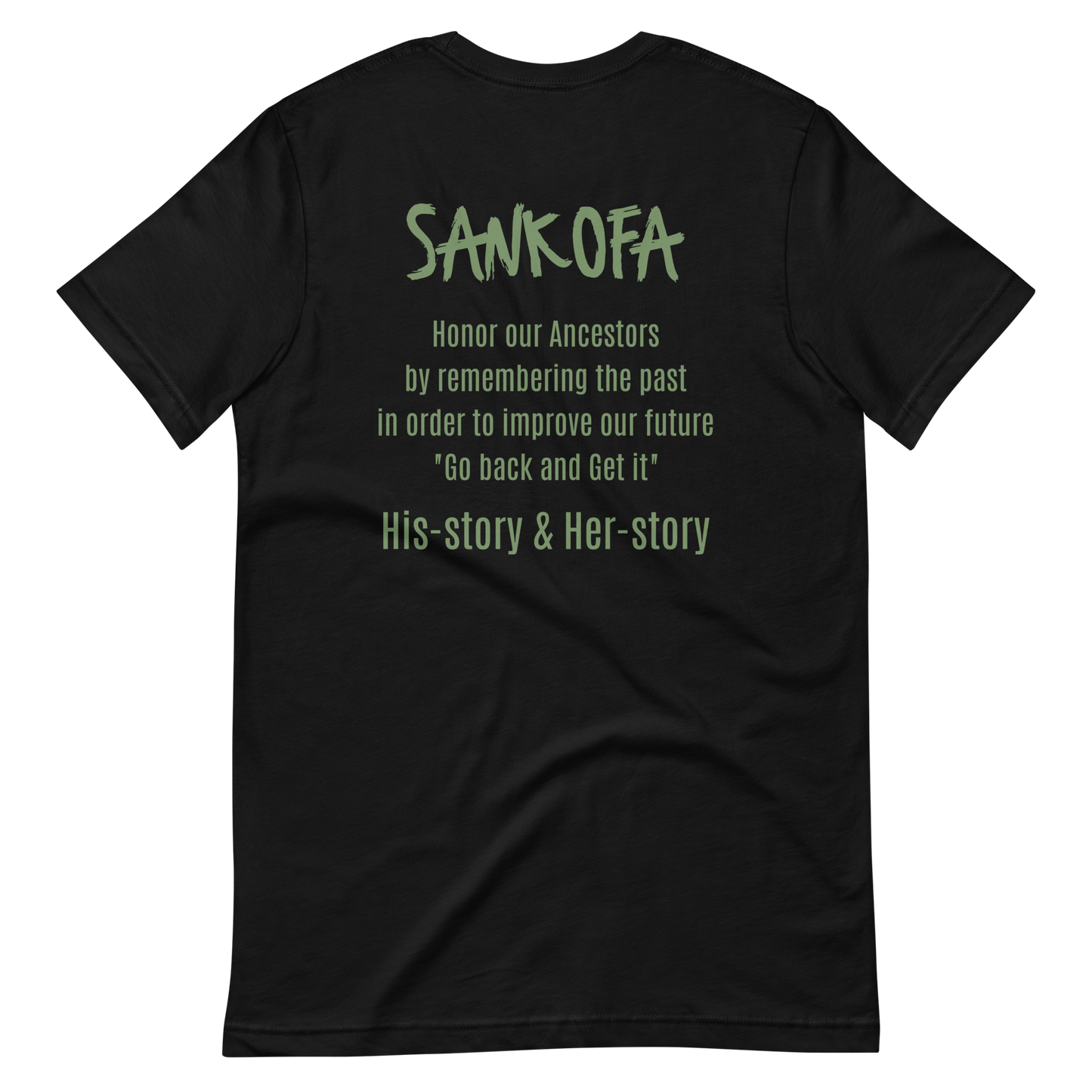 Sankofa Heart  Unisex t-shirt