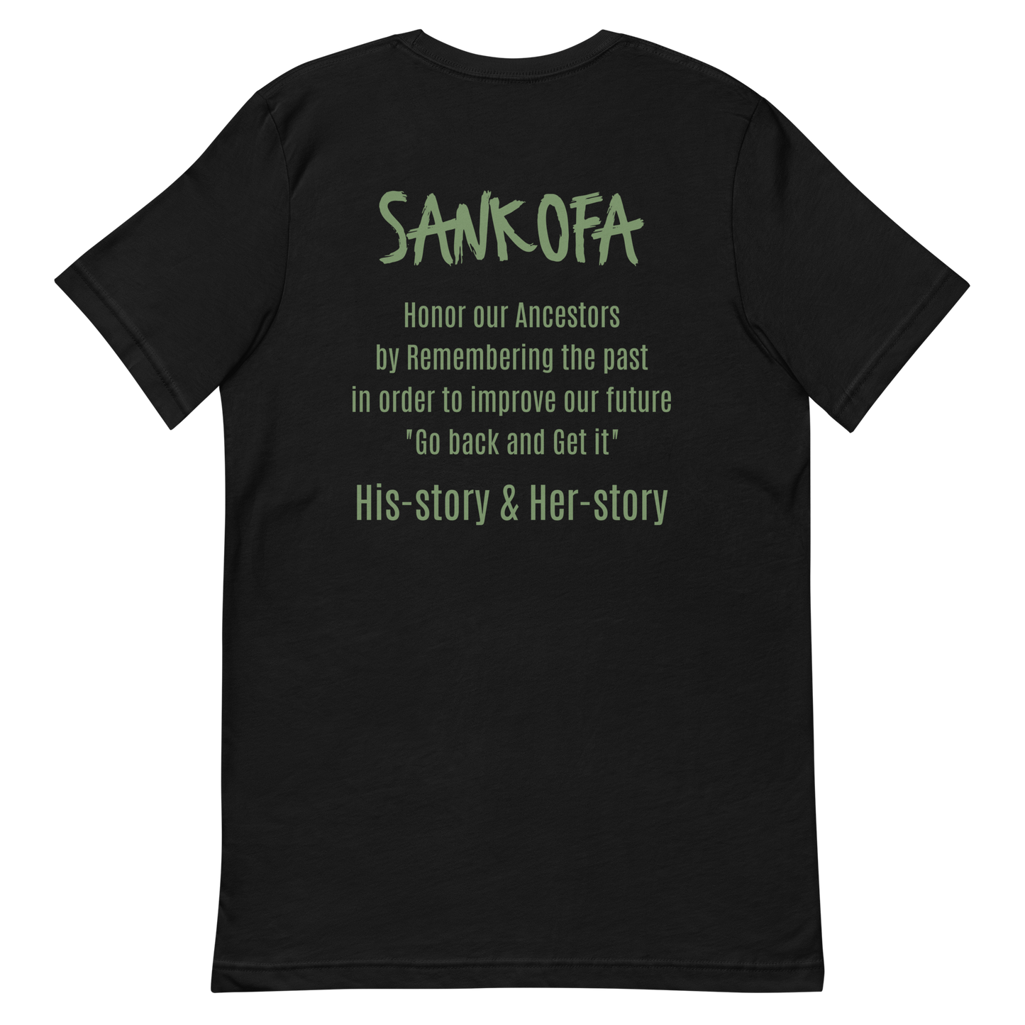 Sankofa Bird Unisex t-shirt