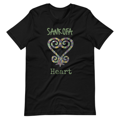 Sankofa Heart  Unisex t-shirt