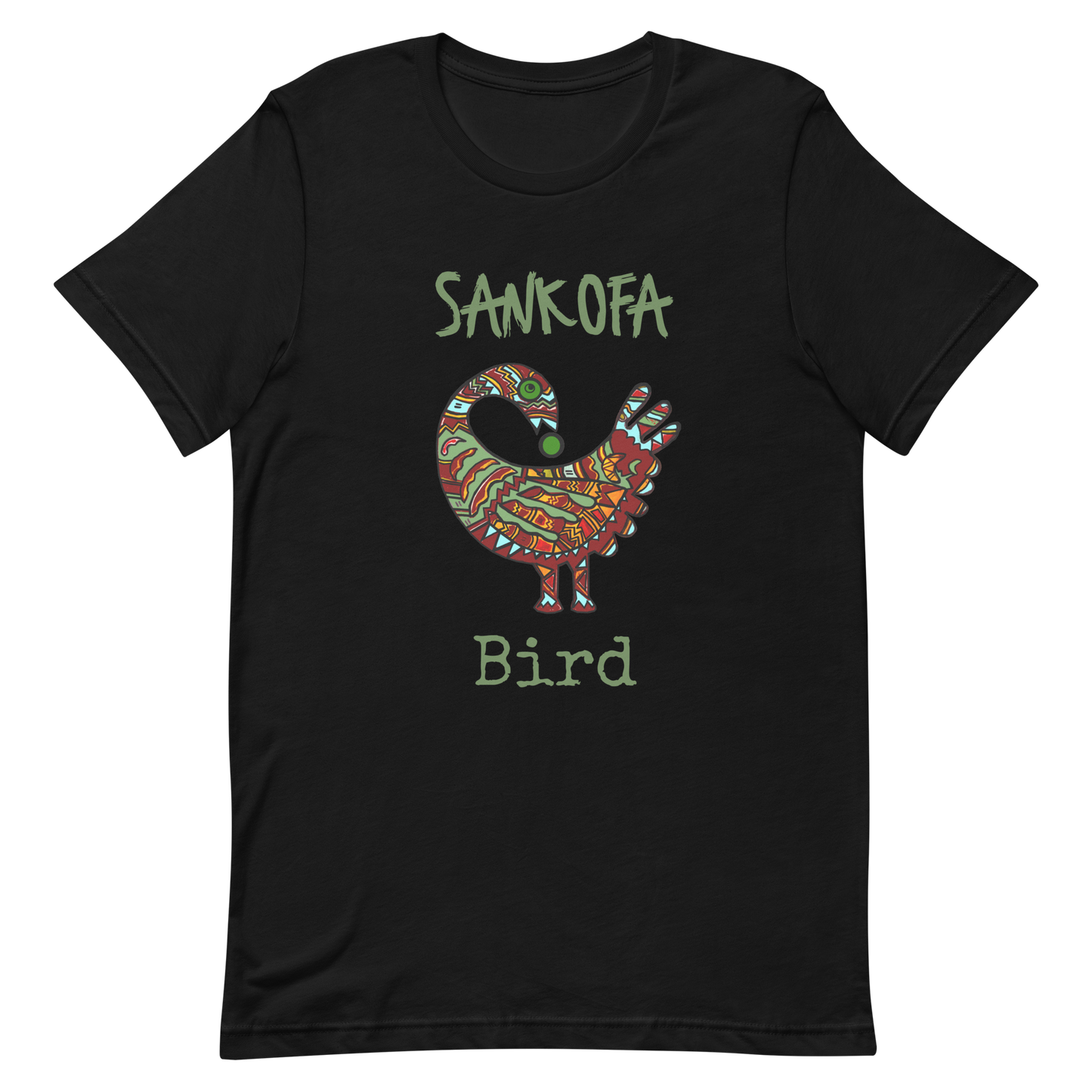 Sankofa Bird Unisex t-shirt