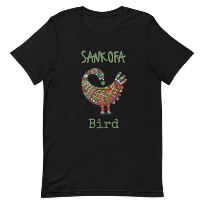 Sankofa Bird Unisex t-shirt