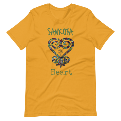 Sankofa Heart  Unisex t-shirt