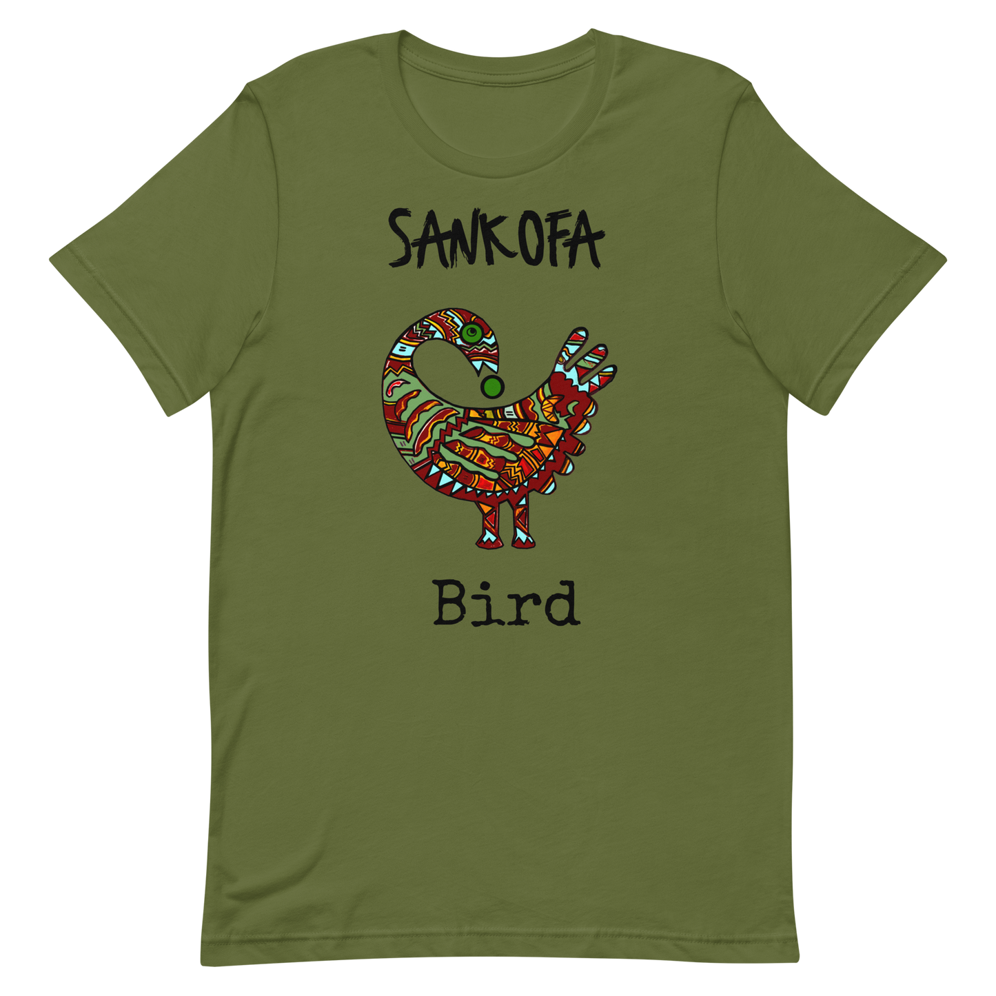 Sankofa Bird Unisex t-shirt