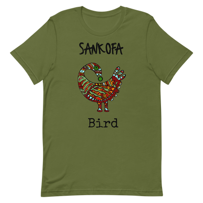 Sankofa Bird Unisex t-shirt