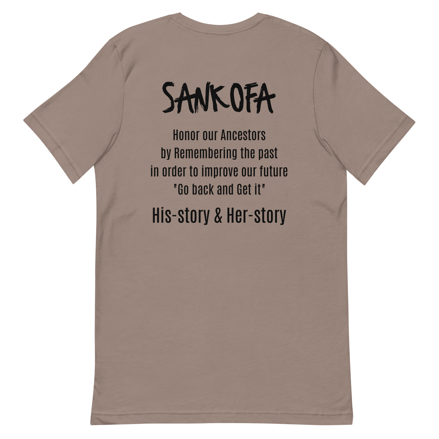 Sankofa Bird Unisex t-shirt